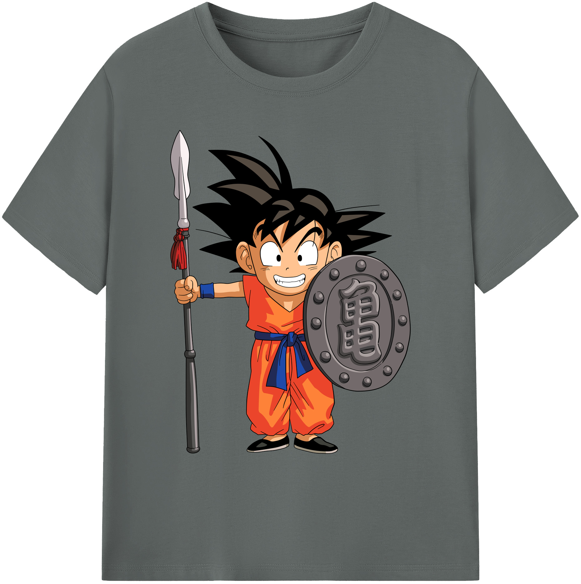 （画像用） ドラゴンボール 孫悟空（そん ごくう）Son Goku カカロット DRAGON BALL Kakarotto 綿100％ メンズ半袖Tシャツ｜肌触りやわらか＆通気性